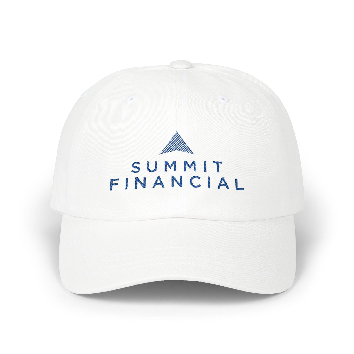 Summit Financial Classic Baseball Cap - White