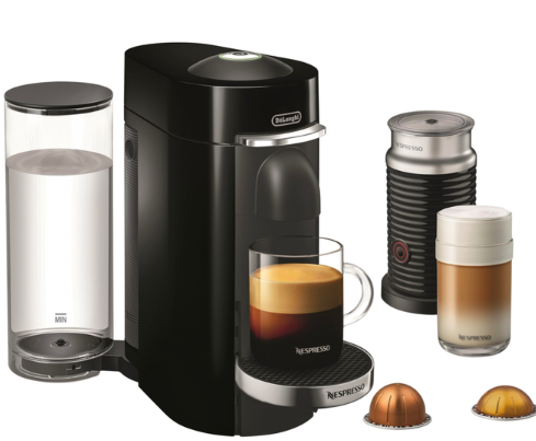 Nespresso Vertuo Plus Deluxe Coffee & Espresso Machine with Aerocinno